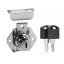 Fechadura Porta Gaveta Armario Moveis Cromada 22mm