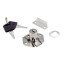 Fechadura Porta Gaveta Armario Moveis Cromada 22mm
