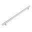 Puxador de Aluminio Polido Fosco 30 cm