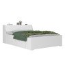 Cama de Casal Padrão com 4 gavetas 1251 Branco