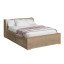 Guarda-roupa de Casal com Cama Bau Padrão 1220 Castanho