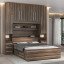 Guarda-roupa de Casal com Cama Bau Queen Size 1220 San Remo