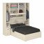 Guarda-roupa de Casal com Cama Bau Padrão 1220 Carvalho