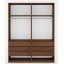Guarda-Roupa de Casal Modular 4 Portas 1011 Ilan San Remo