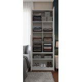 Guarda-Roupa de Solteiro Modular com Nichos 1012 Branco