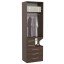 Guarda-Roupa De 2 Portas Com Mesa de Cabeceira 1224 Esquerdo San Remo