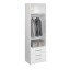 Guarda-Roupa de Casal Modular 1304 Ilan Branco