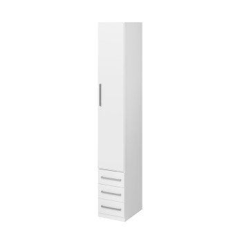 Guarda-Roupa Compacto Modular 1232 Direito Branco
