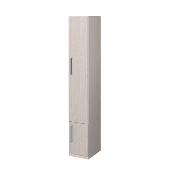Guarda-Roupa Modular 1P Sapateira 1233 Direito Carvalho Claro