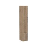 Guarda-Roupa Modular 1P Sapateira 1233 Esquerdo Castanho
