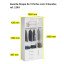Guarda-Roupa Modular de 3 Portas1249 Carvalho Claro