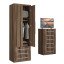 Guarda-Roupa de Solteiro 2 Portas Modular 1303 San Remo