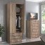 Guarda-Roupa de Solteiro 2 Portas Modular 1303 Castanho