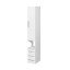 Guarda-Roupa Modular 1p Com Mesa de Cabeceira 1416 1416 Direito Branco