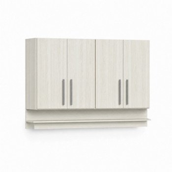Maleiro 4 Portas Queen Size 1226 Ilan Carvalho Claro